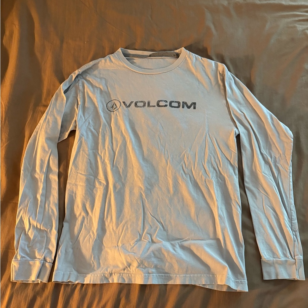Volcom White Long Sleeve Shirt